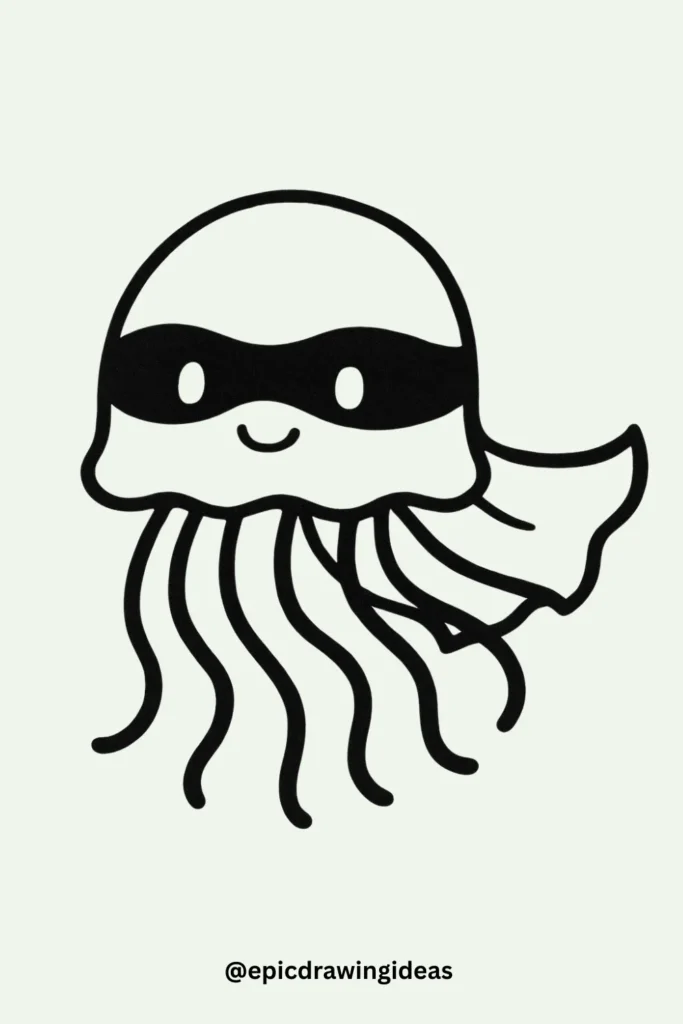Superhero Jellyfish