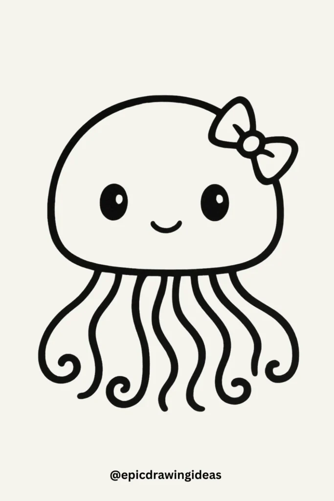 Jellyfish with a Bow