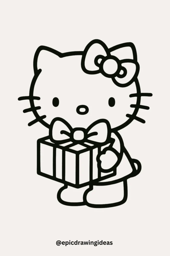 Hello Kitty and Her Gift