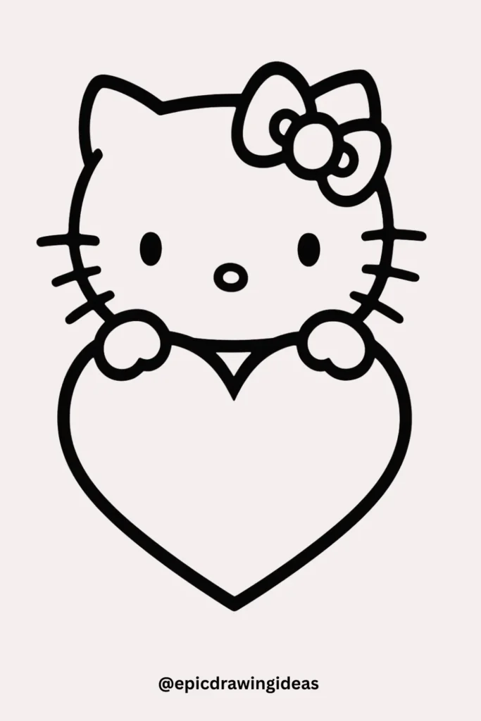 Hello Kitty with a Heart