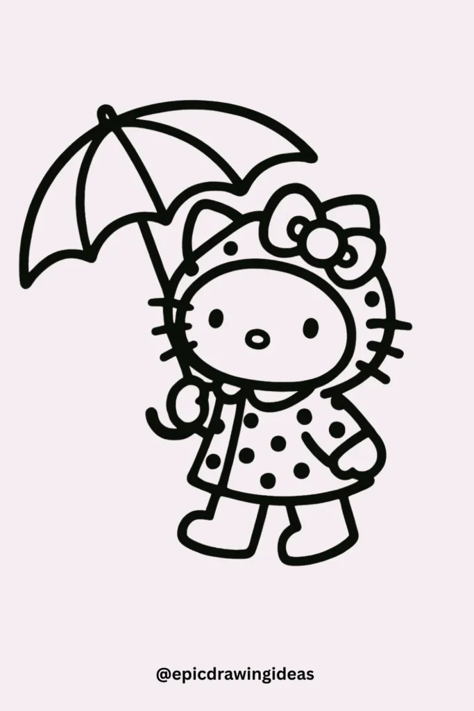 Hello Kitty's Rainy Day