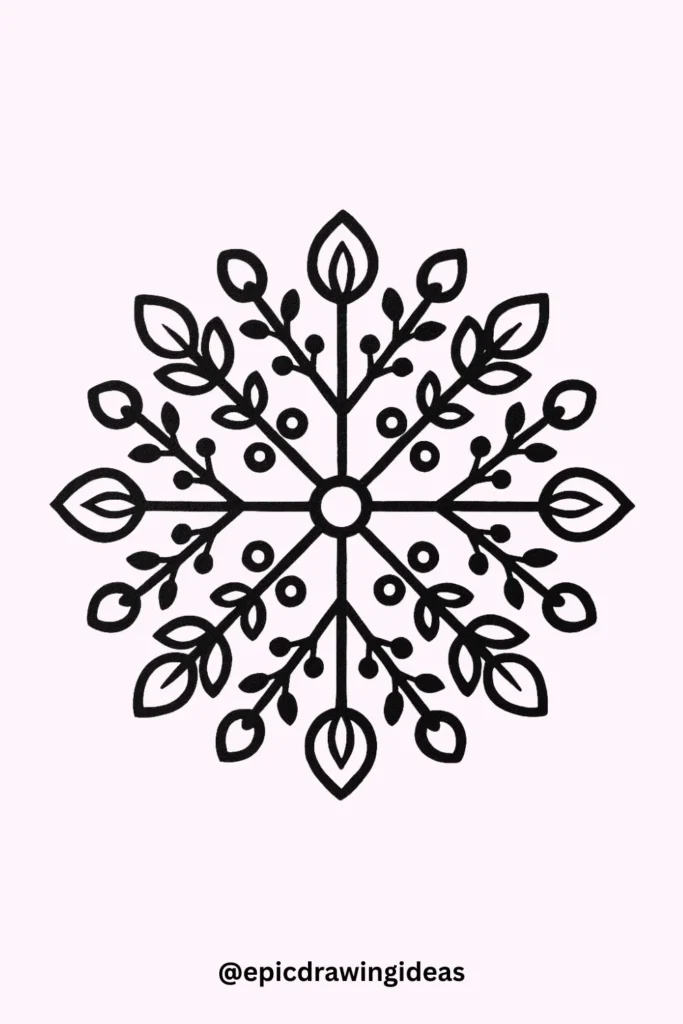 Nature Nodes Mandala