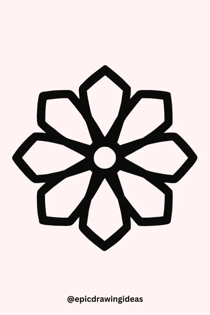 Block Bloom Mandala