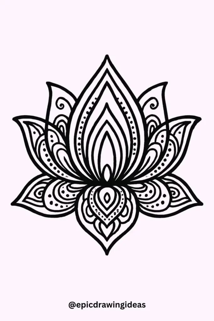 Lotus Bloom Mandala