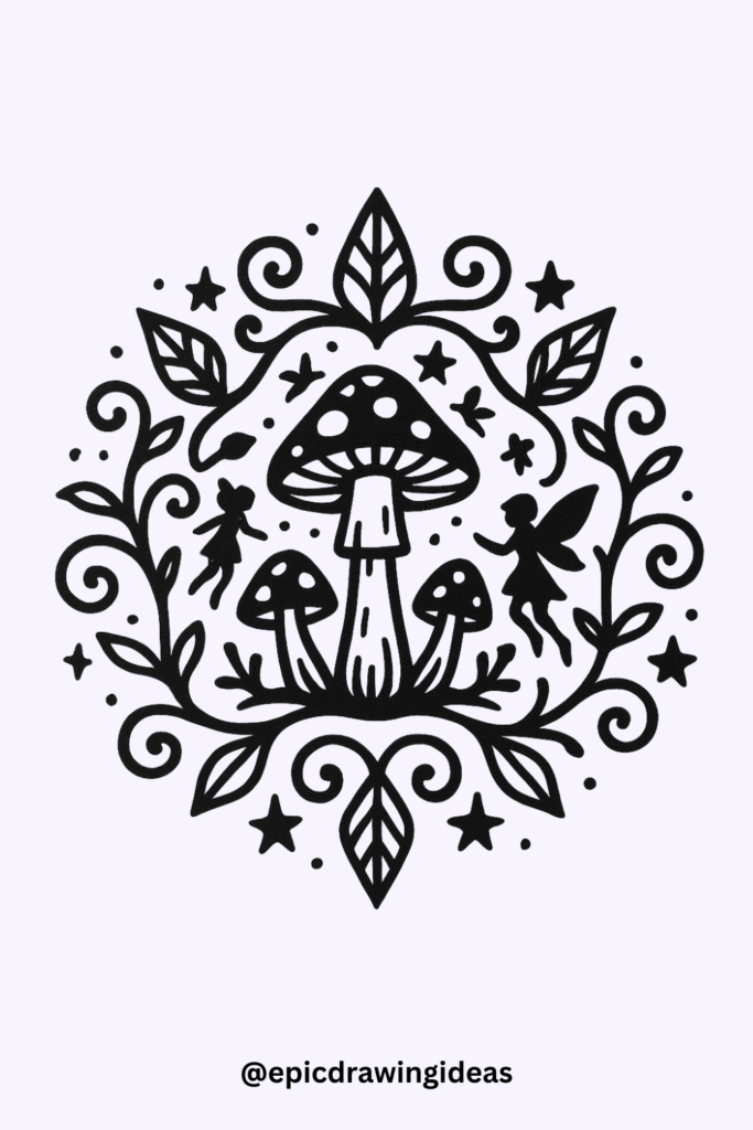 Enchanted Forest Mandala