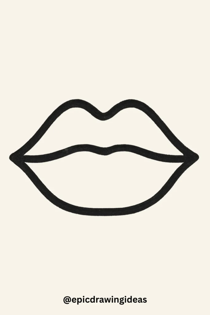 30 Cartoon Mouth Drawing Styles You’ll Love 23 Pouting Lips
