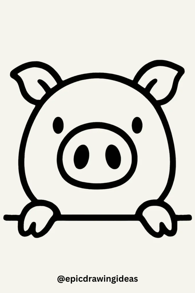 Pig Nose Peek