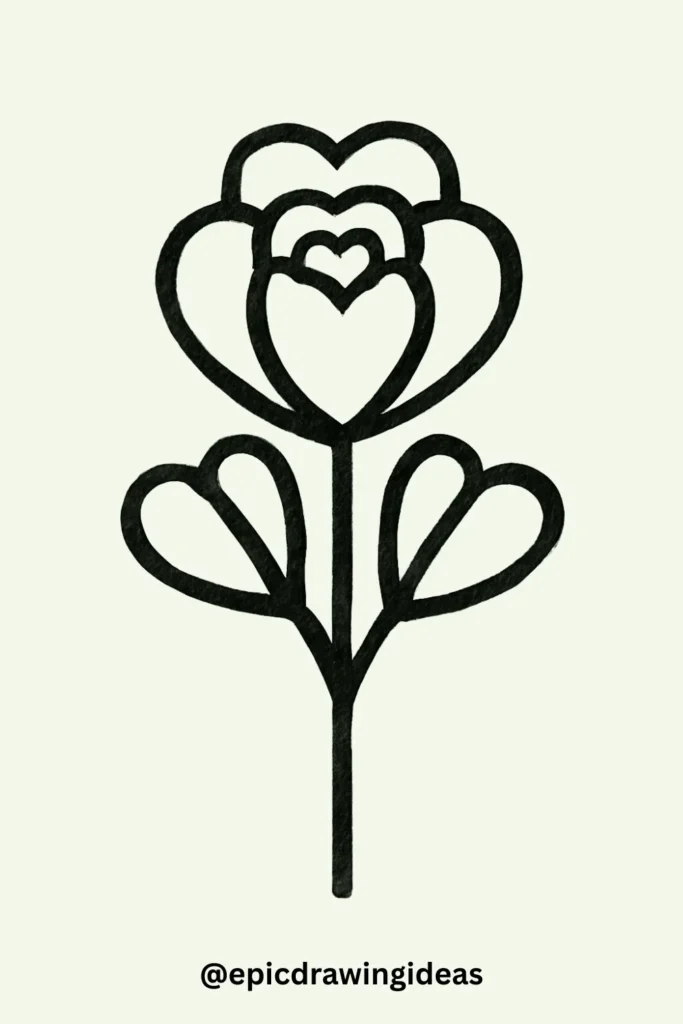 Heart-Shaped Petals