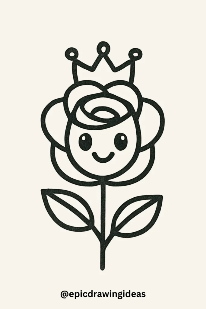 Crowned Rose