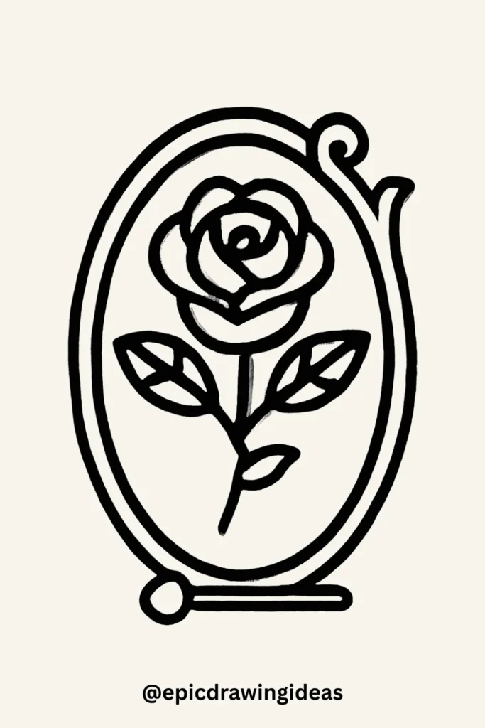 Rose Brooch