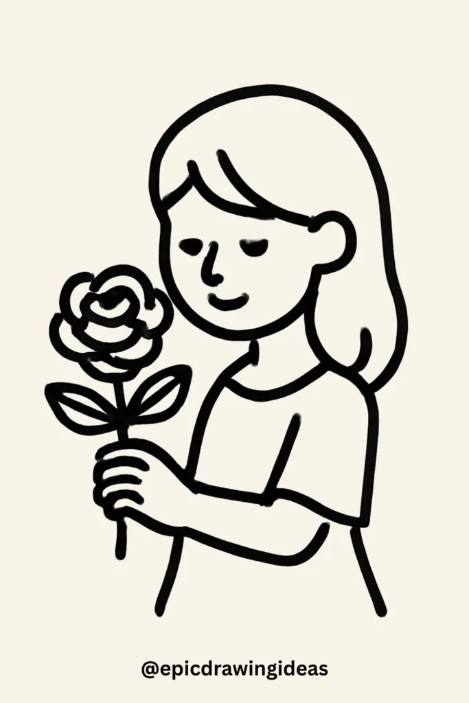 Rose with Girl
