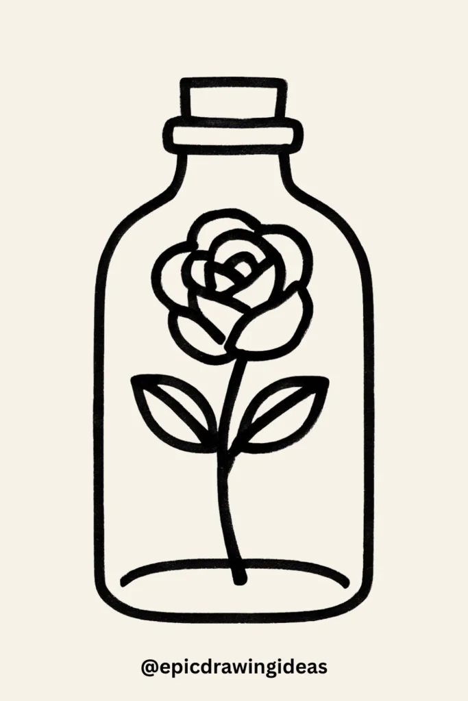 Rose in a Bottle