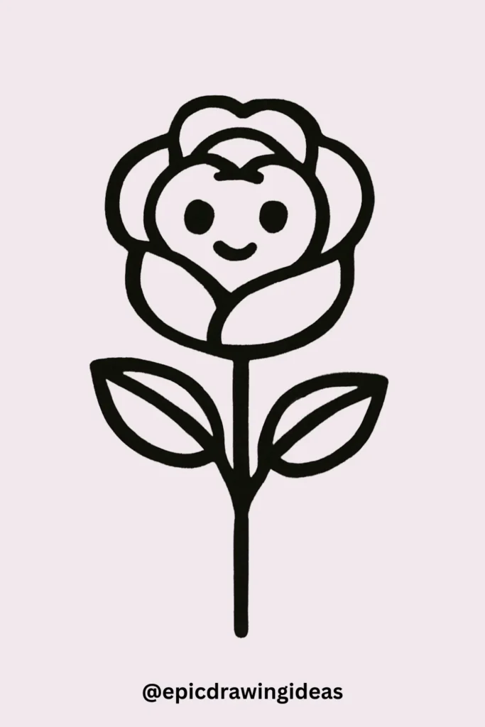 Anthropomorphic Rose