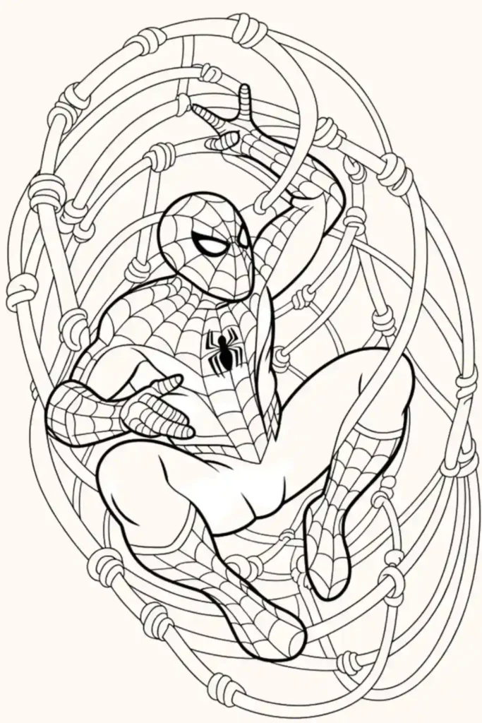 Caught in His Web