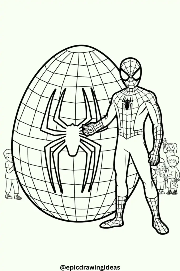 Spider-Man vs. the Giant Spider Egg