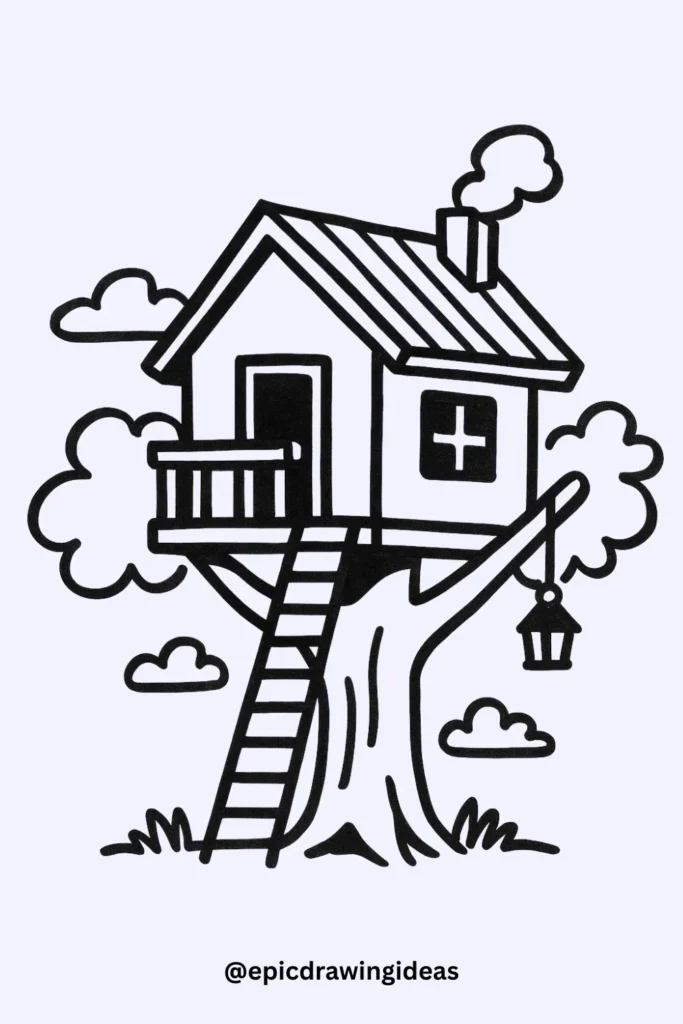 Whimsical Treehouse Escape