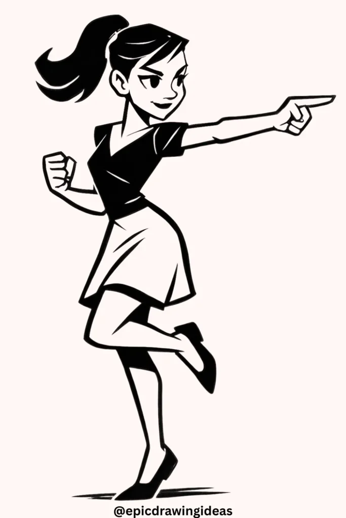 Dynamic Pointing Pose