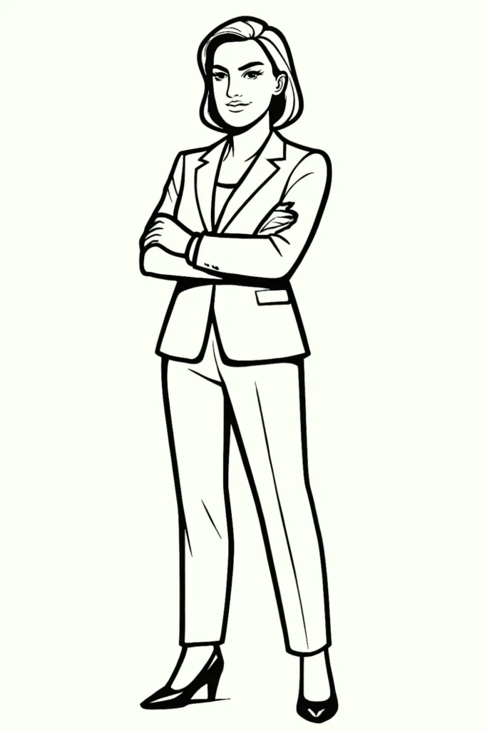 Classic Business Stance