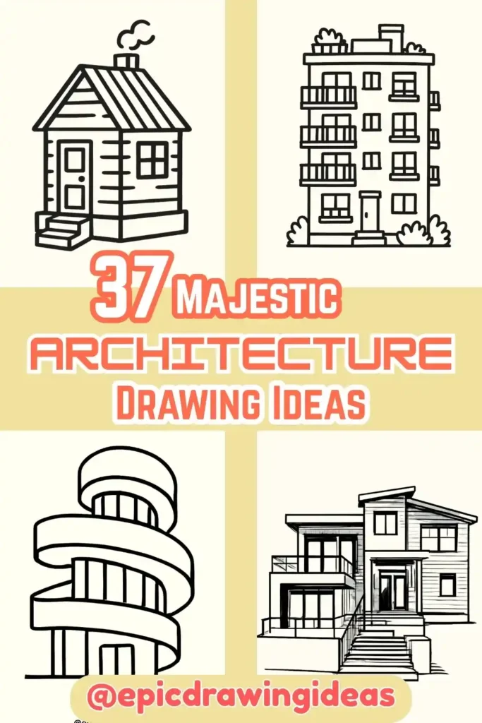 Architecture drawing pins