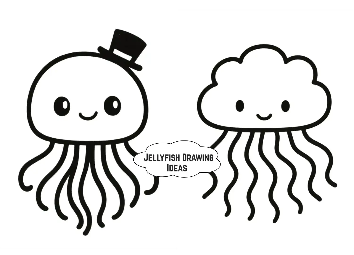 Jellyfish drawing