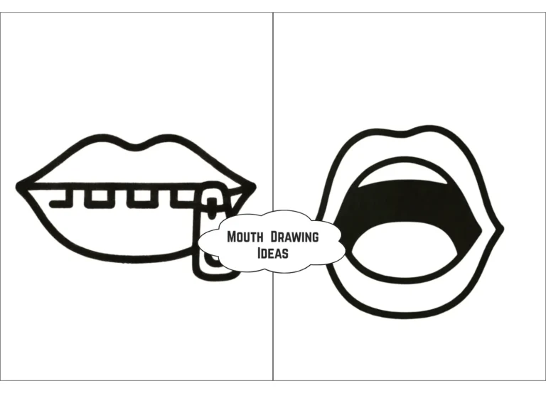 Mouth Drawing Ideas