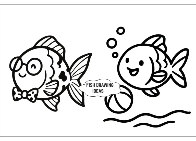 fish drawing ideas