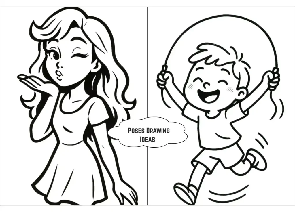 poses drawing ideas