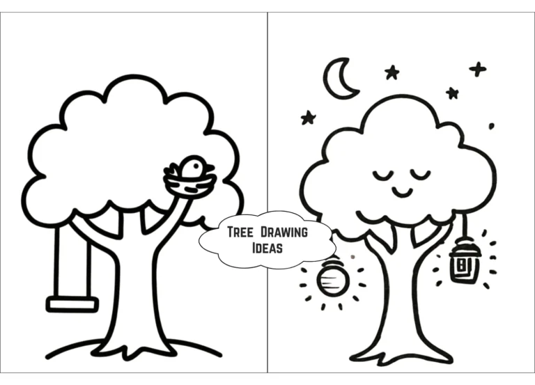 tree drawing ideas
